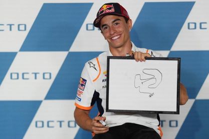 Márquez: "El objetivo es estar cerca de los pilotos de cabeza" Márquez: "El objetivo es estar cerca de los pilotos de cabeza"