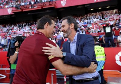 Lopetegui: "Con uno menos, hemos hecho un trabajo solidario y con mucha alma" Lopetegui: "Con uno menos, hemos hecho un trabajo solidario y con mucha alma"