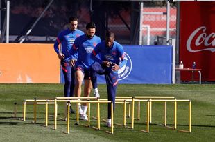 Un 'tridente' de circunstancias para el Atlético