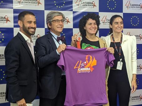 La UE en Venezuela organiza una carrera contra la violencia hacia la mujer La UE en Venezuela organiza una carrera contra la violencia hacia la mujer