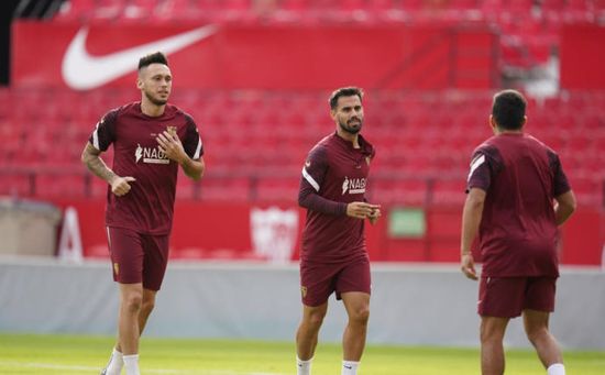 Sin centrales a 48 horas del Sevilla-Real Madrid y con una baja clave Sin centrales a 48 horas del Sevilla-Real Madrid y con una baja clave