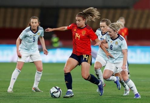 8-0. España golea a Escocia y sigue intratable en su camino hacia el Mundial