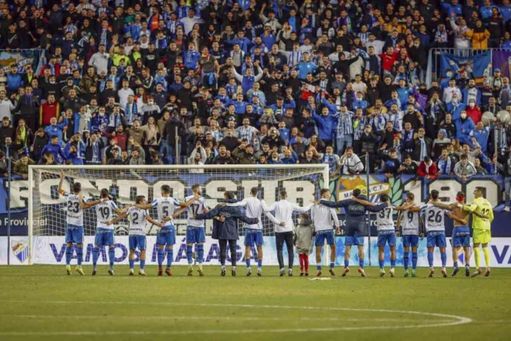 La locura de los aficionados del Málaga La locura de los aficionados del Málaga