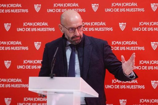 Monchi: "El silencio, a veces, es más bonito que la palabra; Joan Jordán, te quiero" Monchi: "El silencio, a veces, es más bonito que la palabra; Joan Jordán, te quiero"