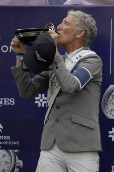El alemán Ludger Beerbaum triunfa en el Global Champions Tour en México