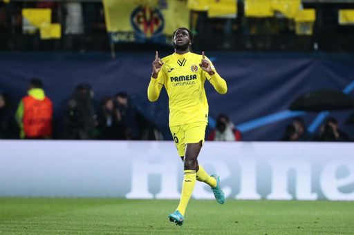 Dia se estrenó en Liga de Campeones con el gol 50 del Villarreal en el torneo