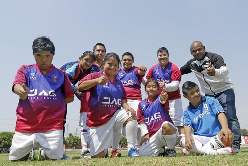 Guerreros de la Franja, equipo de fútbol para personas con síndrome de Down