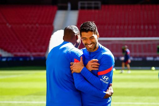 El Atlético se encierra en el Wanda Metropolitano para preparar el derbi El Atlético se encierra en el Wanda Metropolitano para preparar el derbi