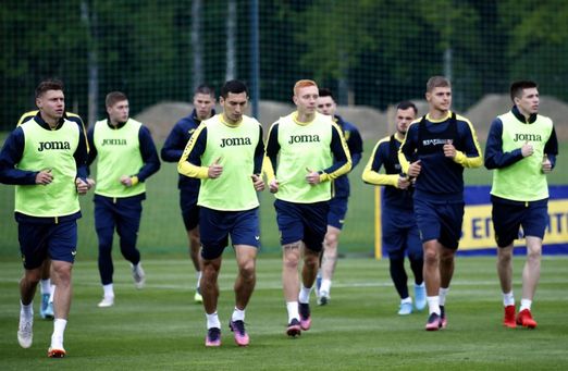 La Selección de Ucrania se reúne por primera vez desde el inicio de la guerra para entrenar
