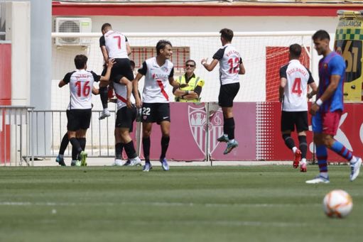 Sevilla Atlético 2-1 Barcelona B: Casta, coraje, entrega, oficio y capacidad de sufrimiento Sevilla Atlético 2-1 Barcelona B: Casta, coraje, entrega, oficio y capacidad de sufrimiento