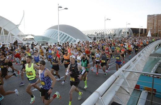 El Maratón Valencia retoma el récord de 30.000 atletas que frustró la covid-19