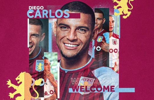 Sevilla FC y Aston Villa hacen oficial el traspaso de Diego Carlos, que firma hasta 2026